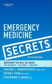Tapa de Emergency medicine secrets