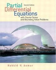 Tapa de Partial differential equations with Fourier series and boundary value problems