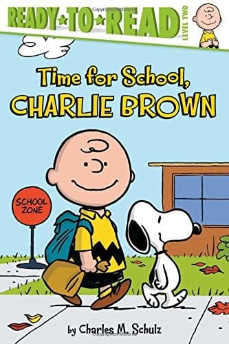 Tapa de Time for School, Charlie Brown