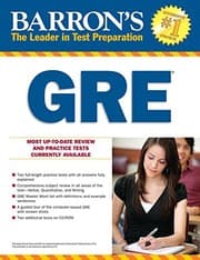 Tapa de Barron's GRE, 21st Edition