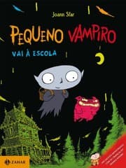 Tapa de Pequeno Vampiro Vai À Escola (Em Portuguese do Brasil)