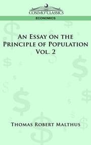 Tapa de An essay on the principle of population