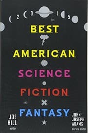 Tapa de The Best American Science Fiction and Fantasy 2015