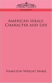 Tapa de AMERICAN IDEALS