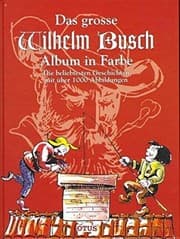 Tapa de Das grosse Wilhelm Busch Album in Farbe
