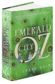 Tapa de The Emerald City of Oz: Novels six through ten of the Oz Series (second printing, 2014)