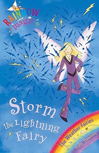 Tapa de Storm the Lightning Fairy (Rainbow Magic)