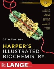 Tapa de Harpers Illustrated Biochemistry 30th Edition