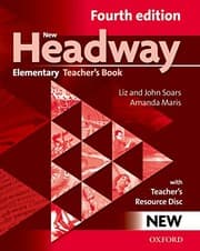Tapa de New Headway: Elementary A1-A2: Teacher's Book + Teacher's Resource Disc: The world's most trusted English course