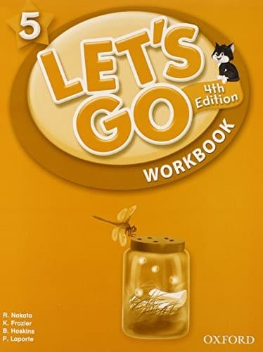 Tapa de Let's Go 5 Workbook: Language Level: Beginning to High Intermediate. Interest Level: Grades K-6. Approx. Reading Level: K-4 (Let's Go (Oxford))