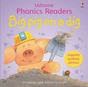 Tapa de Big pig on a dig(Usborne Phonics Readers)
