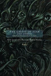 Tapa de The Ghost of Fear and Others: H. P. Lovecraft's Favorite Stories Vol.1
