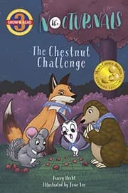 Tapa de The Chestnut Challenge: The Nocturnals (Grow & Read Early Reader, Level 3)