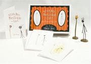 Tapa de Tim Burton's Stick Boy & Match Girl Note Cards and Figures Boxed Set