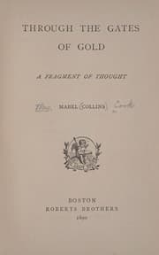 Tapa de Through the gates of gold