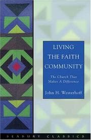Tapa de Living the faith community