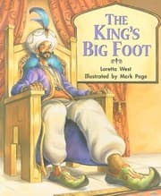 Tapa de The King's Big Foot (Rigby on Our Way to English: Level H)
