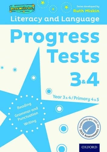 Tapa de Read Write Inc. Literacy and Language: Years 3&4: Progress Tests 3&4: Read Write Inc. Literacy and Language: Years 3&4: Progress Tests 3&4 Years 3&4