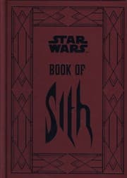 Tapa de Star Wars - Book of Sith - Secrets from the Dark Side