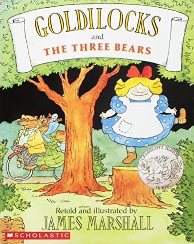 Tapa de Goldilocks and the Three Bears