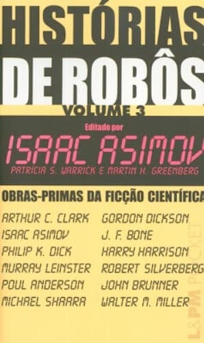 Tapa de Histórias de Robôs - Volume 3
