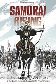 Tapa de Samurai Rising: The Epic Life of Minamoto Yoshitsune