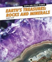 Tapa de Earth's Treasures: Rocks and Minerals (Discovery Education, Earth and Space Science)