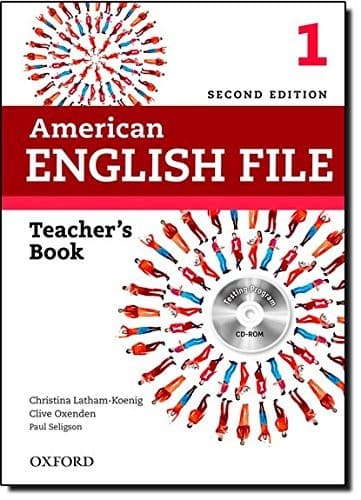 Tapa de American English File 2E 1 Teacher Book: With Testing Program