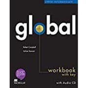 Tapa de Global Upper Intermediate Workbook & CD with key Pack