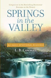 Tapa de Springs in the Valley: 365 Daily Devotional Readings