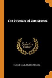 Tapa de The Structure of Line Spectra
