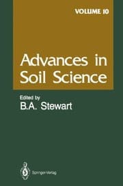 Tapa de Advances in Soil Science: Volume 10
