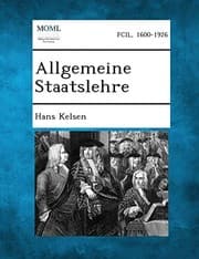 Tapa de Allgemeine Staatslehre (German Edition)
