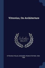 Tapa de Vitruvius, On Architecture