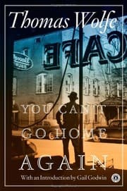 Tapa de You can't go home again
