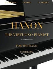 Tapa de Hanon - The Virtuoso Pianist in 60 Exercises - Complete: Piano Technique (Revised Edition)