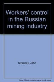 Tapa de Workers' control in the Russian mining industry