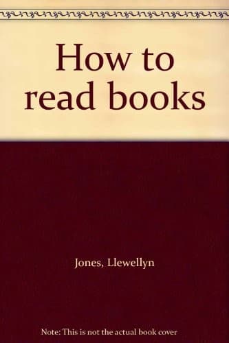 Tapa de How to read books