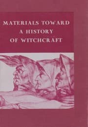 Tapa de MATERIALS TOWARD A HISTORY OF WITCHCRAFT [complete set].