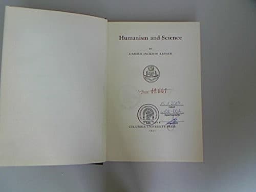 Tapa de Humanism and Science