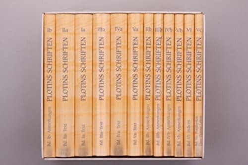 Tapa de PLOTINS SCHRIFTEN