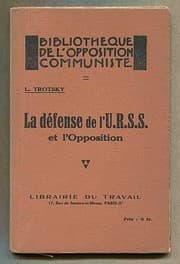 Tapa de La défense de l'U.R.S.S. et l'opposition
