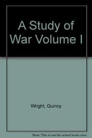 Tapa de A Study of War Volume I
