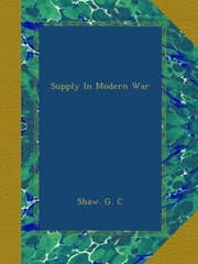 Tapa de Supply In Modern War