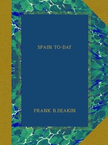 Tapa de SPAIN TO-DAY