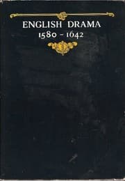Tapa de English Drama, 1580-1642 by Charles Frederick Tucker Brooke (1958-05-01)