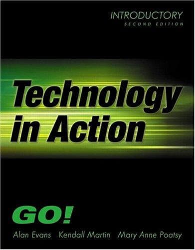 Tapa de Technology In Action- Introductory