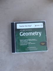Tapa de Holt McDougal Geometry: Teacher's One Stop Planner DVD