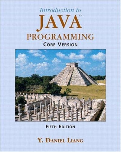 Tapa de Introduction to Java Programming Core Vision