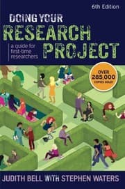 Tapa de Doing Your Research Project: A Guide For First-Time Researchers (UK Higher Education OUP Humanities & Social Sciences Study S)